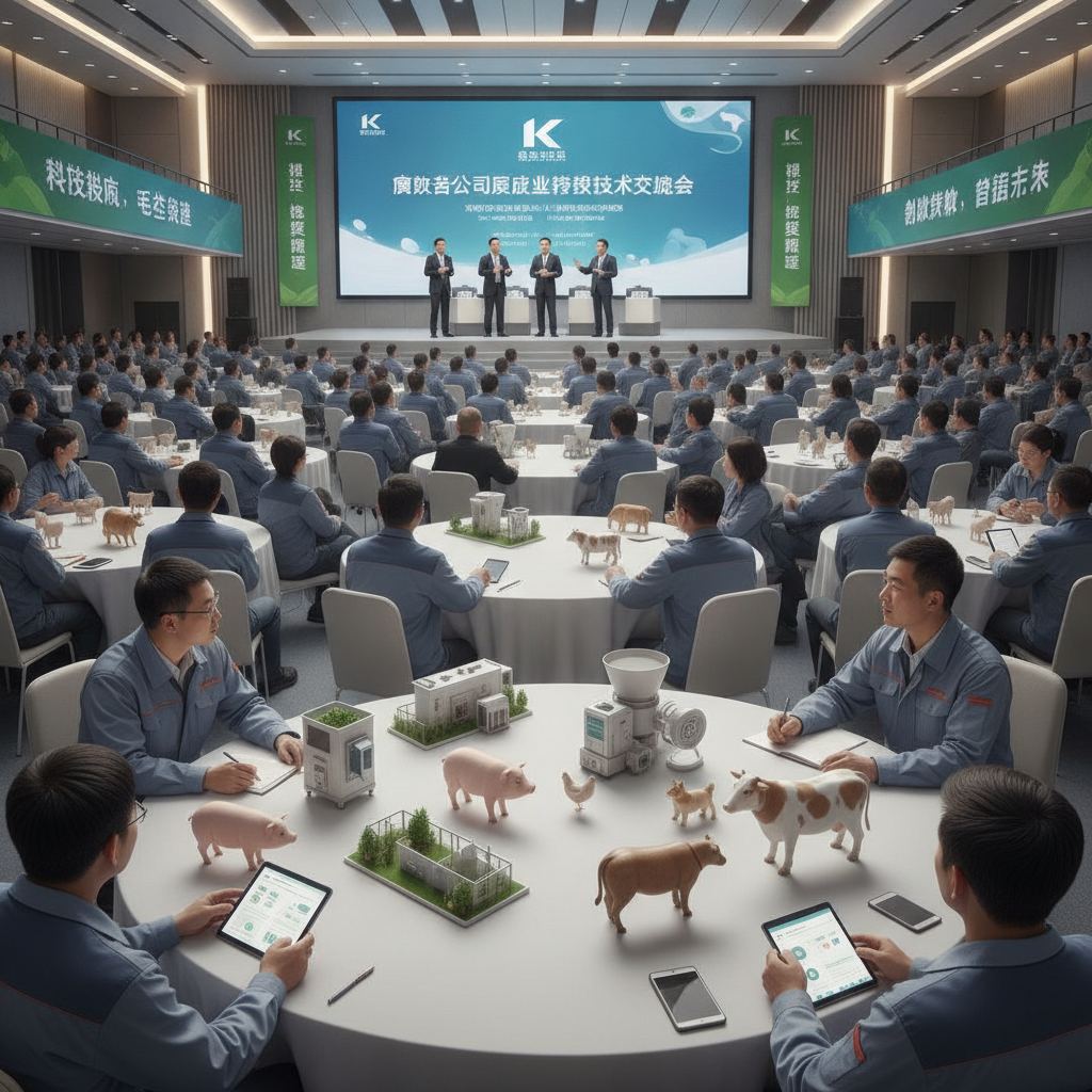 康欧斯公司成功举办2023年度农业养殖技术交流会